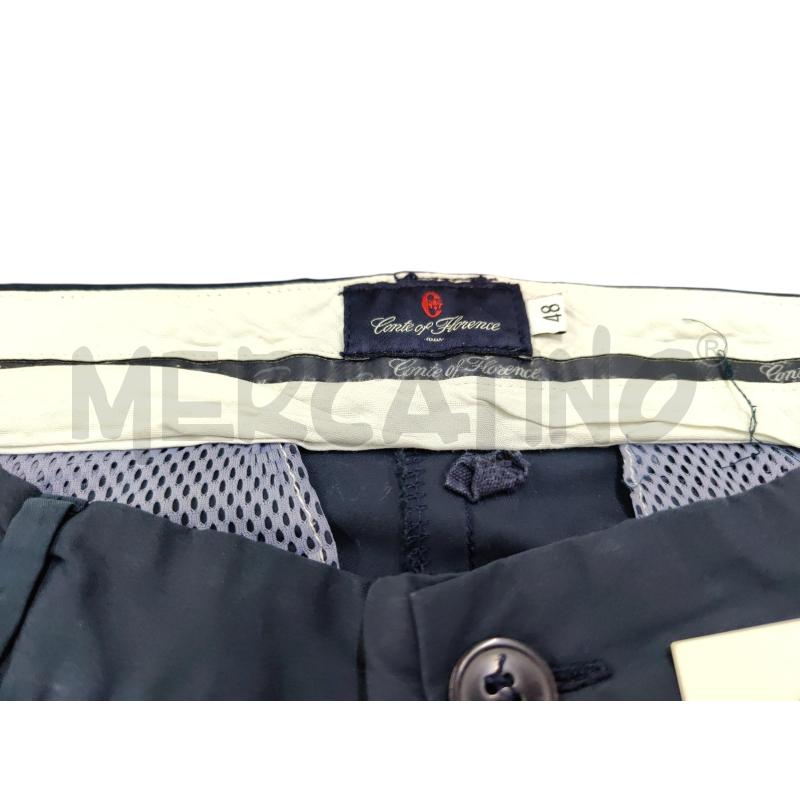 PANTALONE UOMO CONTE OF FLORENCE BLU | Mercatino dell'Usato Leini' 2