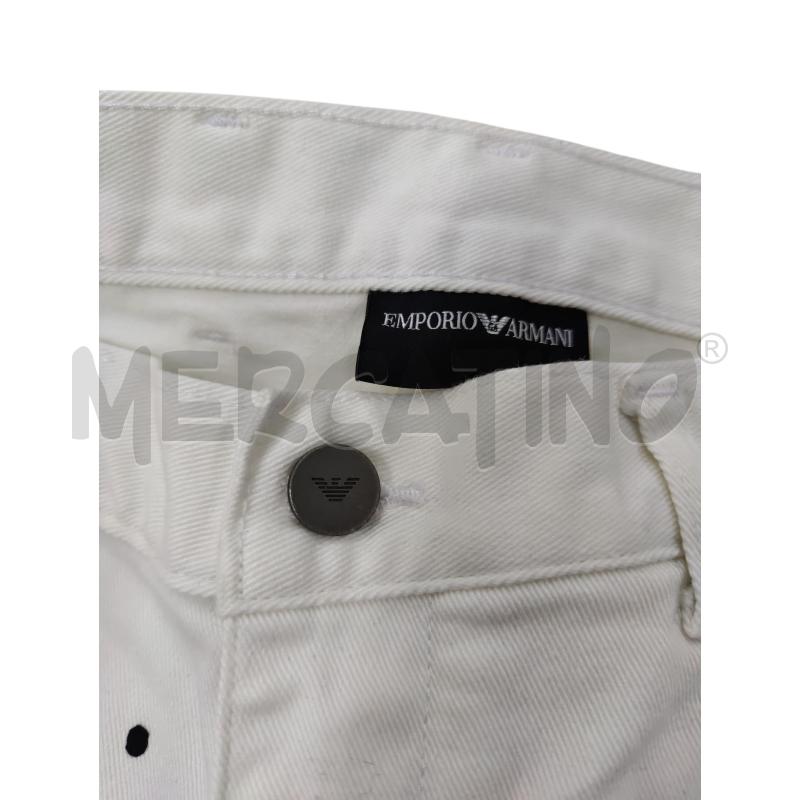 PANTALONE UOMO EMPORIO ARMANI BIANCO | Mercatino dell'Usato Leini' 2