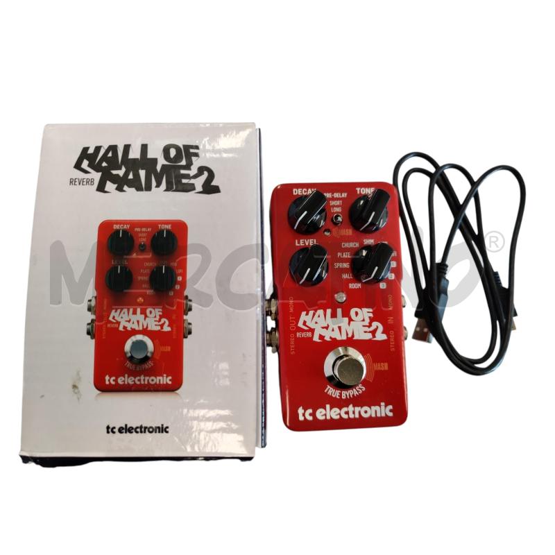 PEDALIERA CHITARRA TC ELECTRONIC HALL OF FAME 2 REVERB | Mercatino dell'Usato Leini' 1
