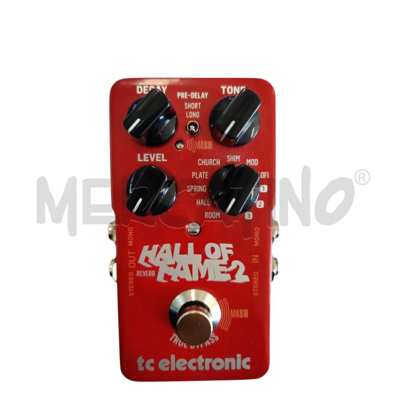 PEDALIERA CHITARRA TC ELECTRONIC HALL OF FAME 2 REVERB | Mercatino dell'Usato Leini' 2