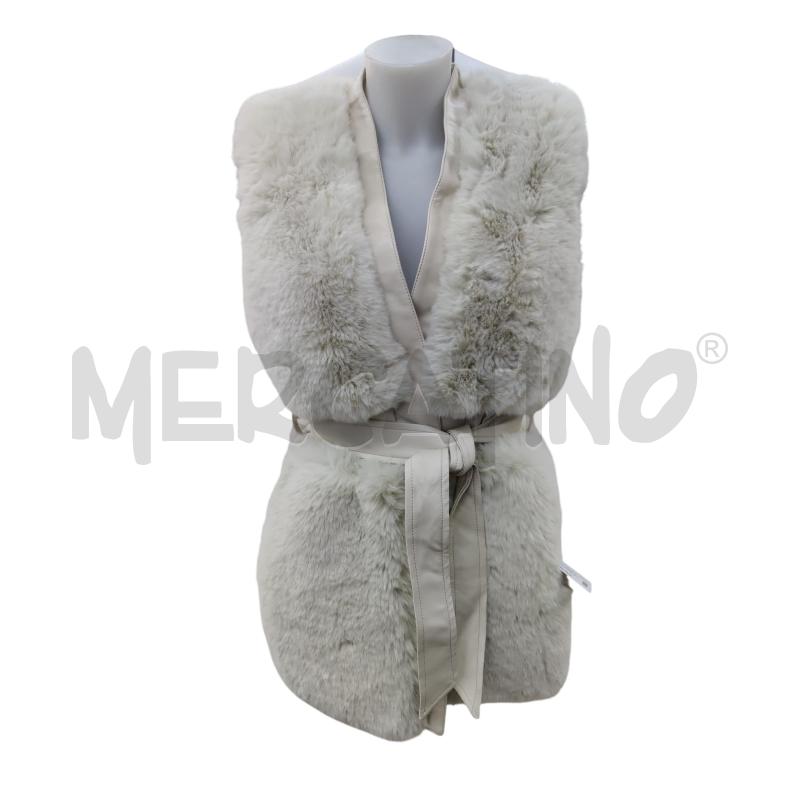 PELLICCIOTTO DONNA SMANICATA BEIGE | Mercatino dell'Usato Leini' 1