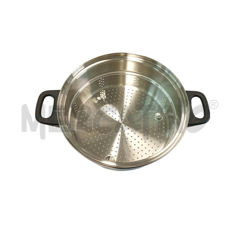 PENTOLA PASTAIOLA CON COPERCHIO INDUZIONE | Mercatino dell'Usato Leini' 3