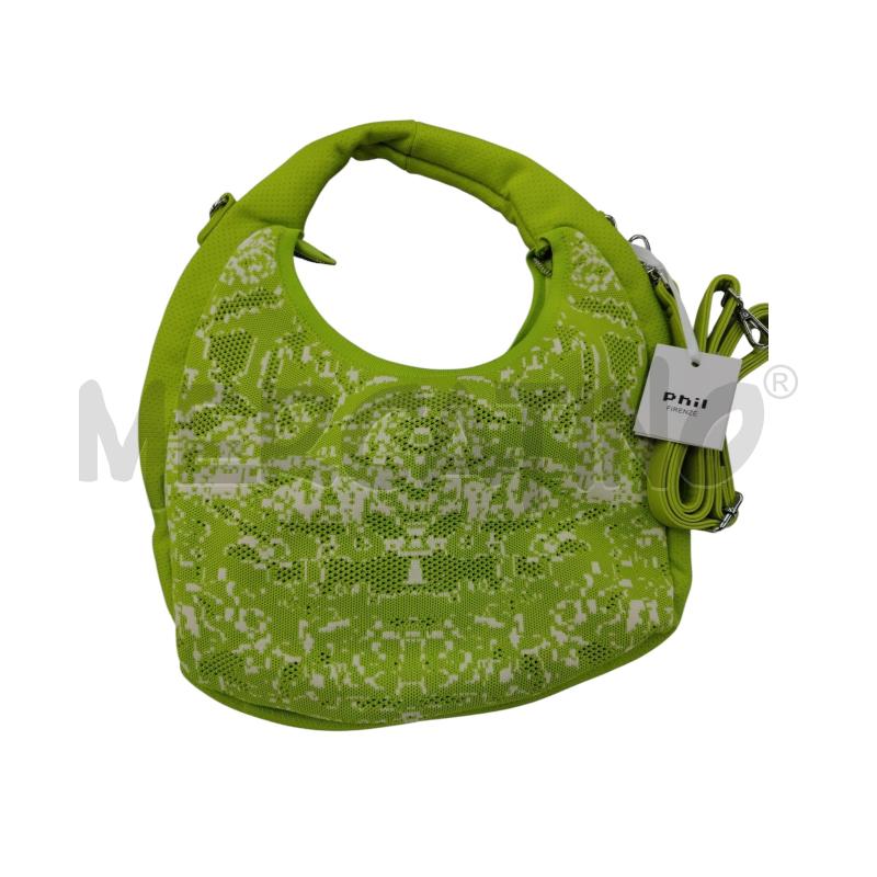 PHIL FIRENZE BORSA VERDE A MANO/TRACOLLA  | Mercatino dell'Usato Leini' 1