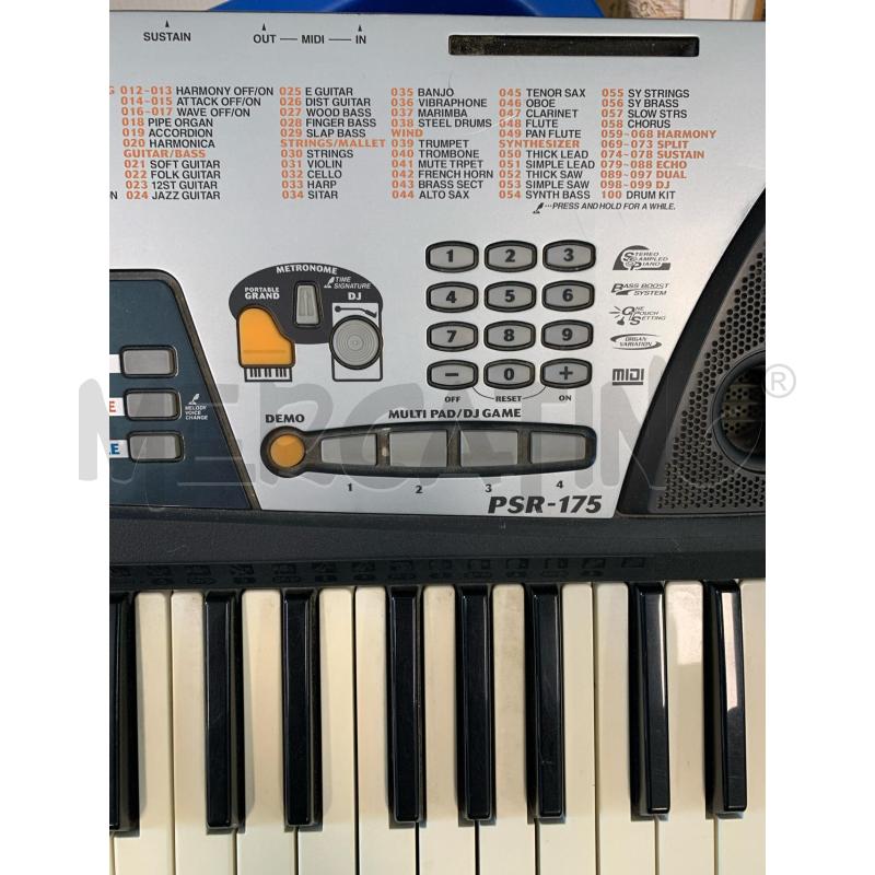 PIANOLA YAMAHA PSR-175 | Mercatino dell'Usato Leini' 4