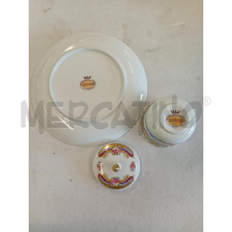 PIATTINO E ZUCCHERIERA LIMOGES | Mercatino dell'Usato Leini' 3