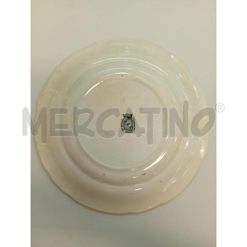 PIATTO ANTICO SARREGUEMINES ARRETE MALHEUREUX  | Mercatino dell'Usato Leini' 3