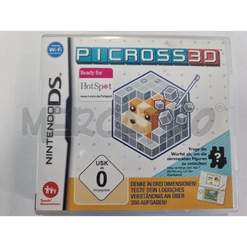 PICROSS3D NINTENDO DS | Mercatino dell'Usato Leini' 1