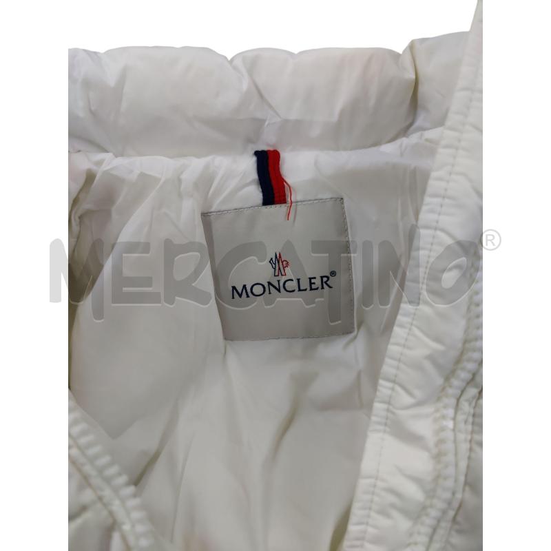 PIUMINO BAMBINO MONCLER BIANCO CON CAPPUCCIO  | Mercatino dell'Usato Leini' 2