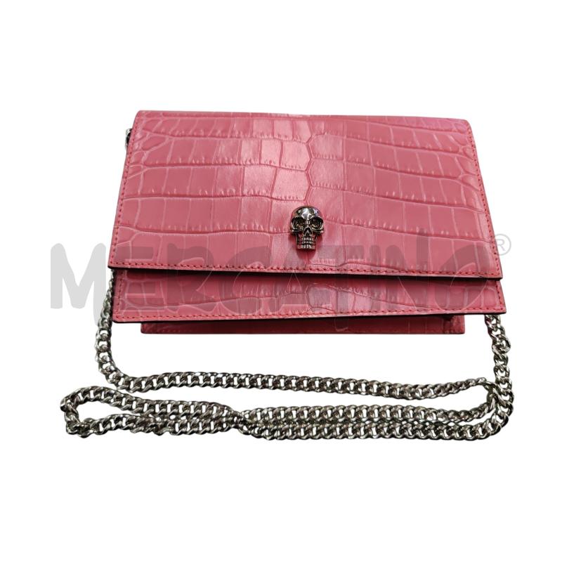 POCHETTE ALEXANDER MC QUEEN ROSA  | Mercatino dell'Usato Leini' 1