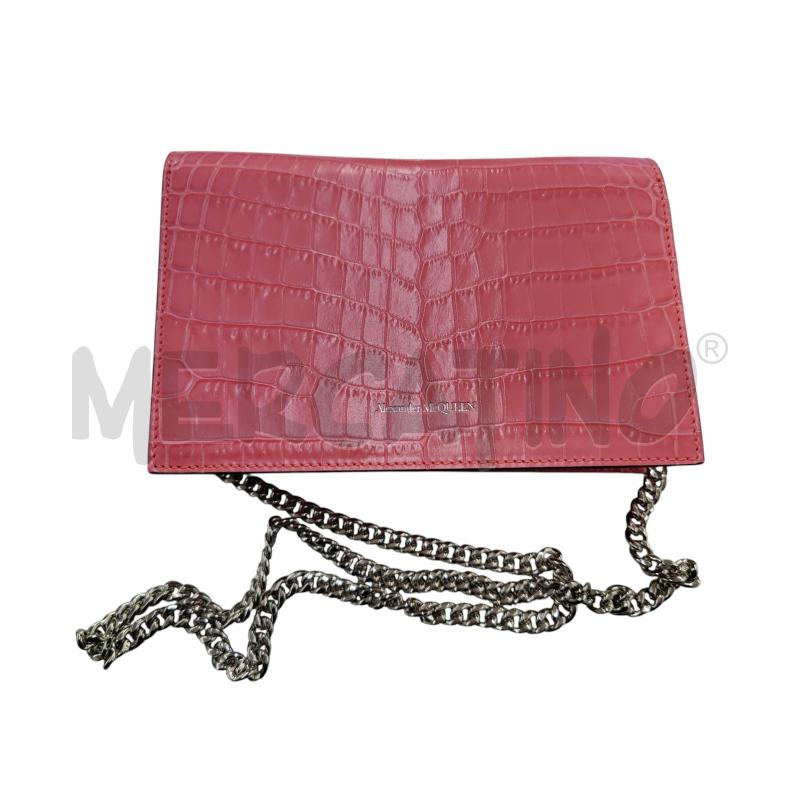 POCHETTE ALEXANDER MC QUEEN ROSA  | Mercatino dell'Usato Leini' 2