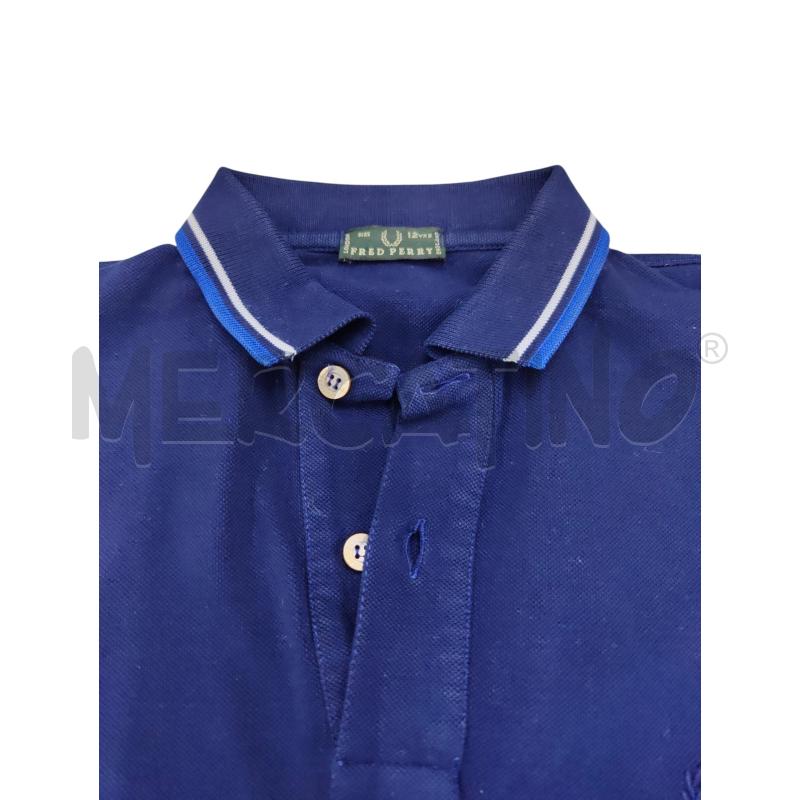 POLO BAMBINO FRED PERRY BLU | Mercatino dell'Usato Leini' 2