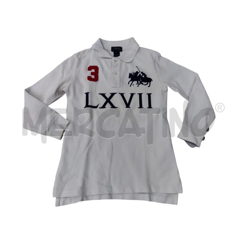 POLO MANICA LUNGO BAMBINO POLO RALPH LAUREN  | Mercatino dell'Usato Leini' 1