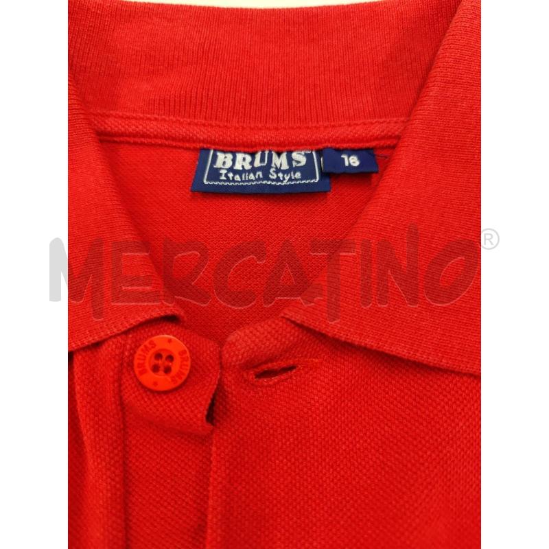POLO RAGAZZO BRUMS ROSSA | Mercatino dell'Usato Leini' 2