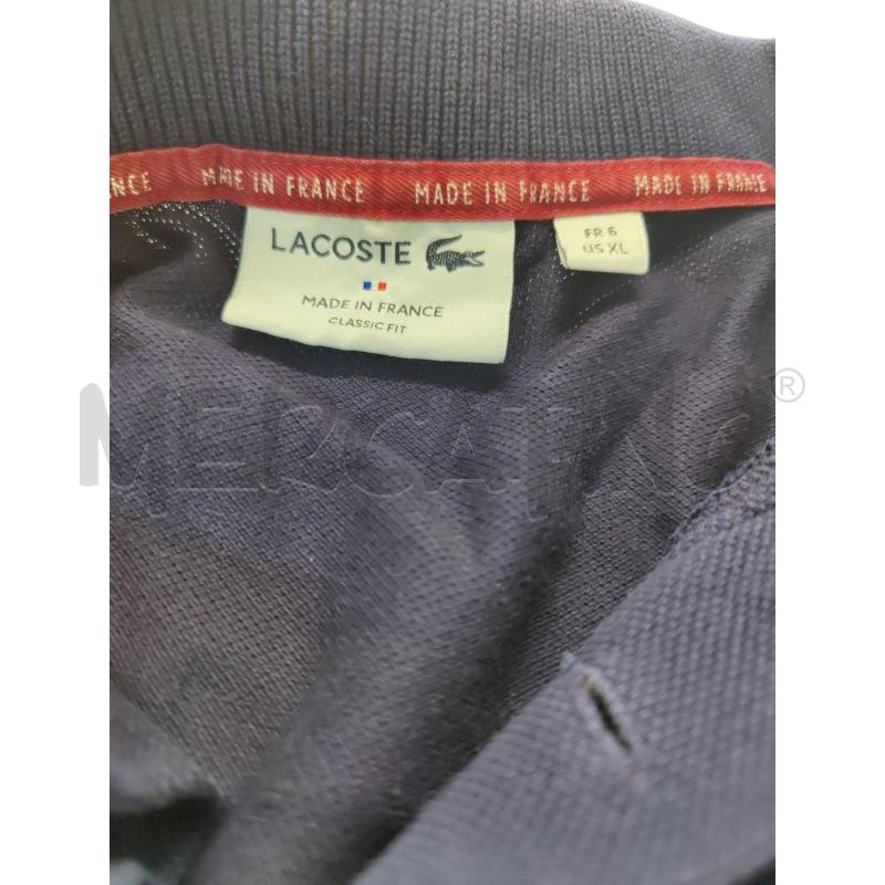POLO UOMO LACOSTE BLU  | Mercatino dell'Usato Leini' 2