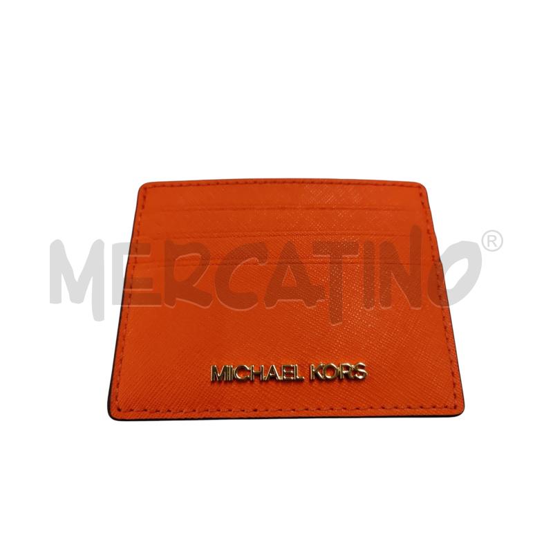 PORTA CARTE MICHAEL KORS ARANCIO | Mercatino dell'Usato Leini' 1