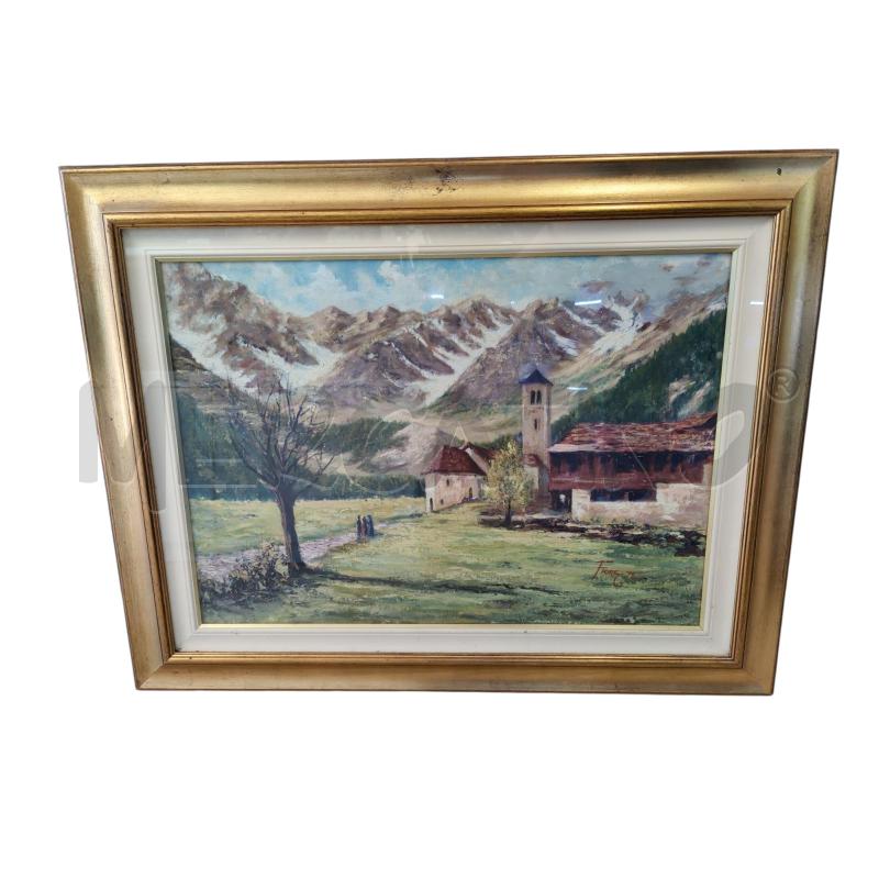 QUADRO 50 X 60 OLIO SU TELA | Mercatino dell'Usato Leini' 1