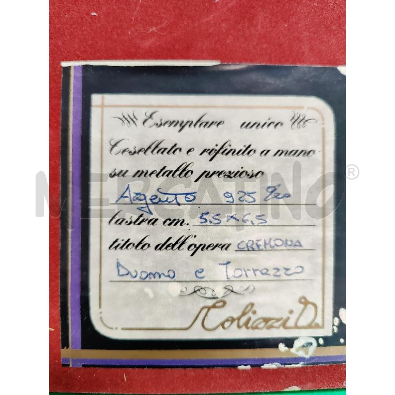 QUADRO ARGENTO 925 | Mercatino dell'Usato Leini' 3