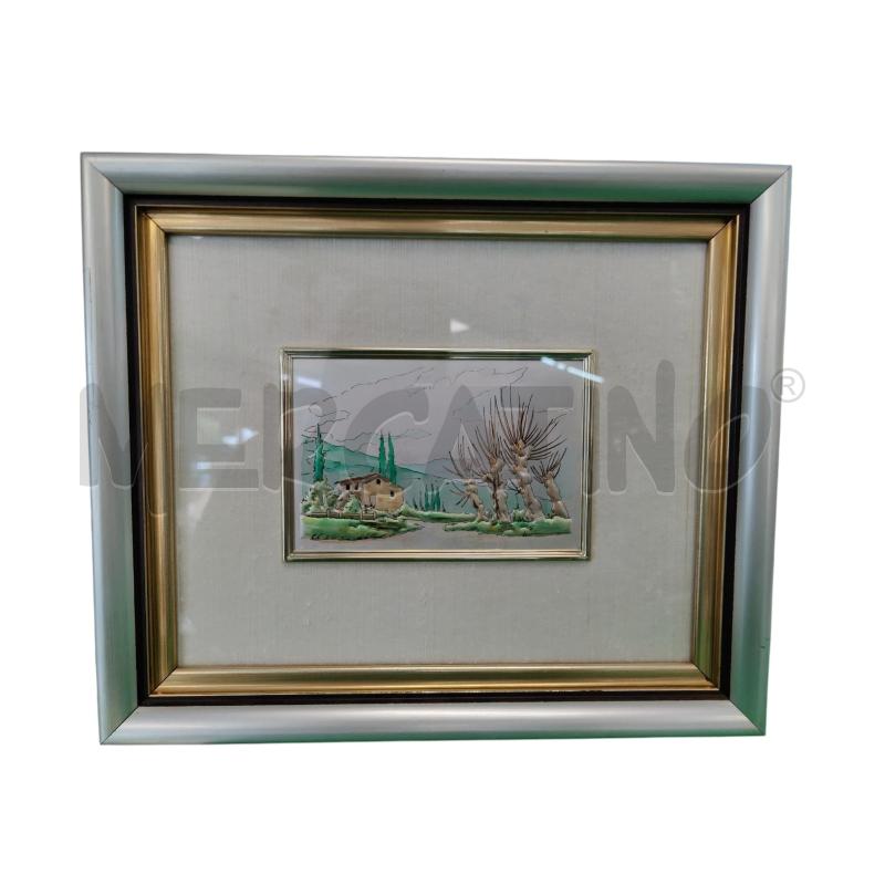 QUADRO ARGENTO GRANDE  | Mercatino dell'Usato Leini' 1
