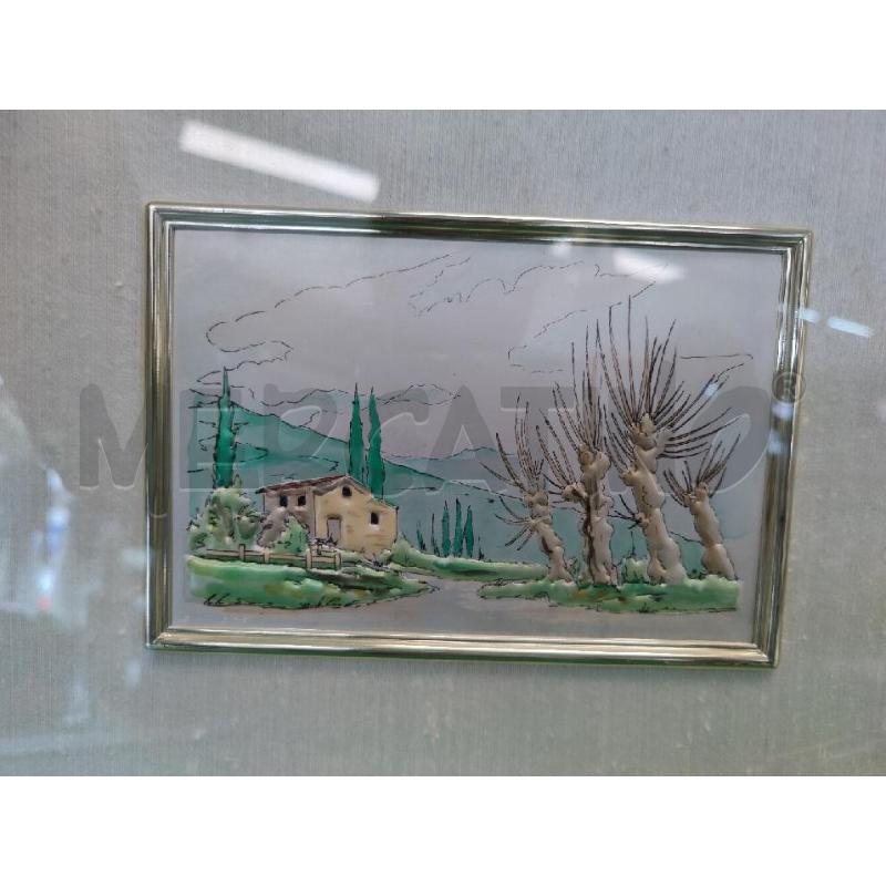 QUADRO ARGENTO GRANDE  | Mercatino dell'Usato Leini' 2
