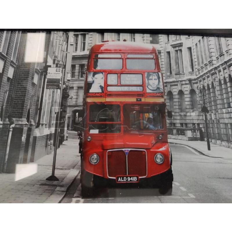 QUADRO BUS LONDRA MIS 52 X 22 | Mercatino dell'Usato Leini' 2