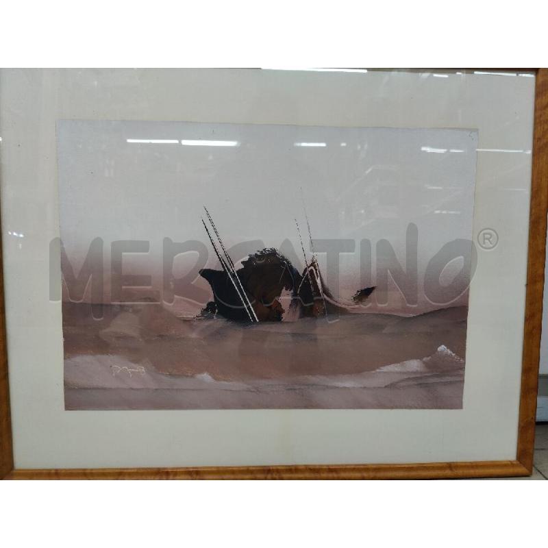 QUADRO FABIO PACE ASTRATTO 67X52 | Mercatino dell'Usato Leini' 1