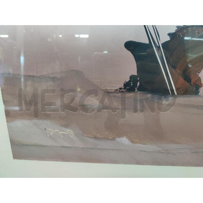 QUADRO FABIO PACE ASTRATTO 67X52 | Mercatino dell'Usato Leini' 4
