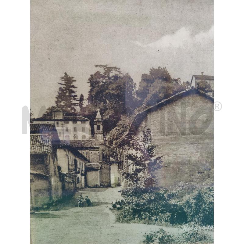 QUADRO FOTO ENTRATA RIVAROSSA CANAVESE MIS 45X35 | Mercatino dell'Usato Leini' 3