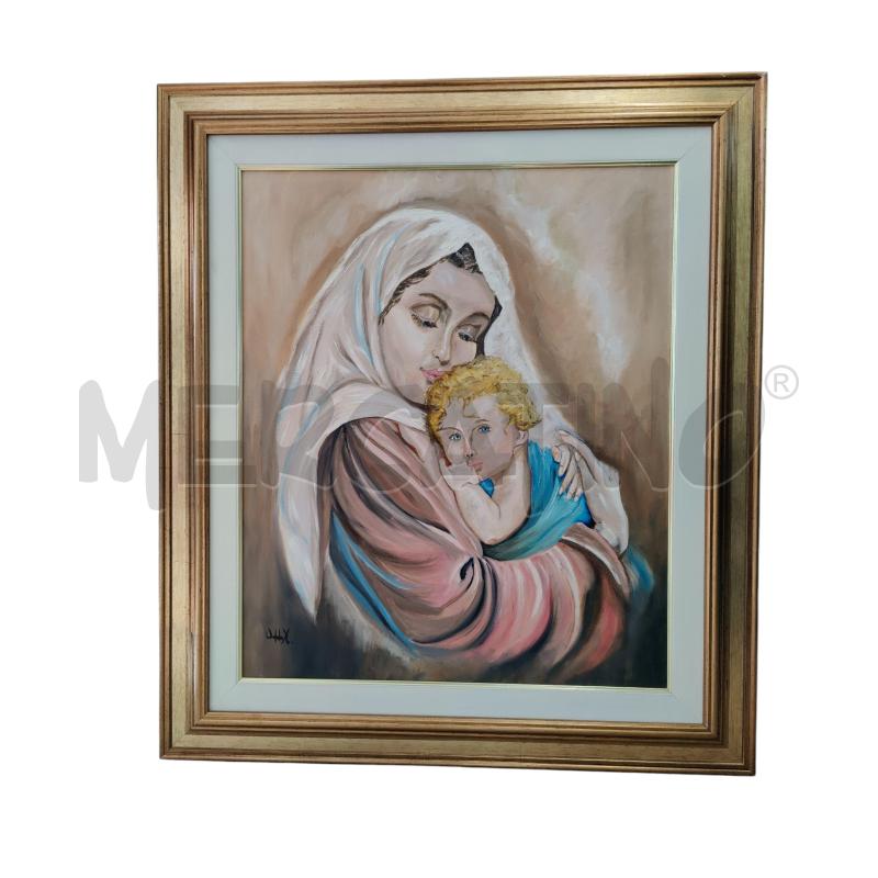 QUADRO MADONNA CON BAMBINO | Mercatino dell'Usato Leini' 1