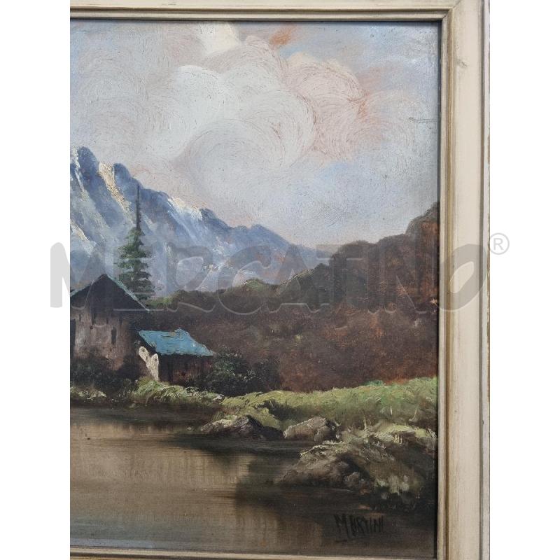 QUADRO OLIO SU TELA BAITE 84X68 | Mercatino dell'Usato Leini' 4