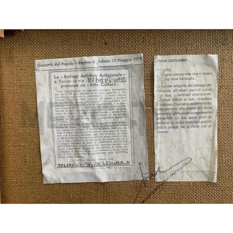 QUADRO OLIO SU TELA MIS 71X91 | Mercatino dell'Usato Leini' 3