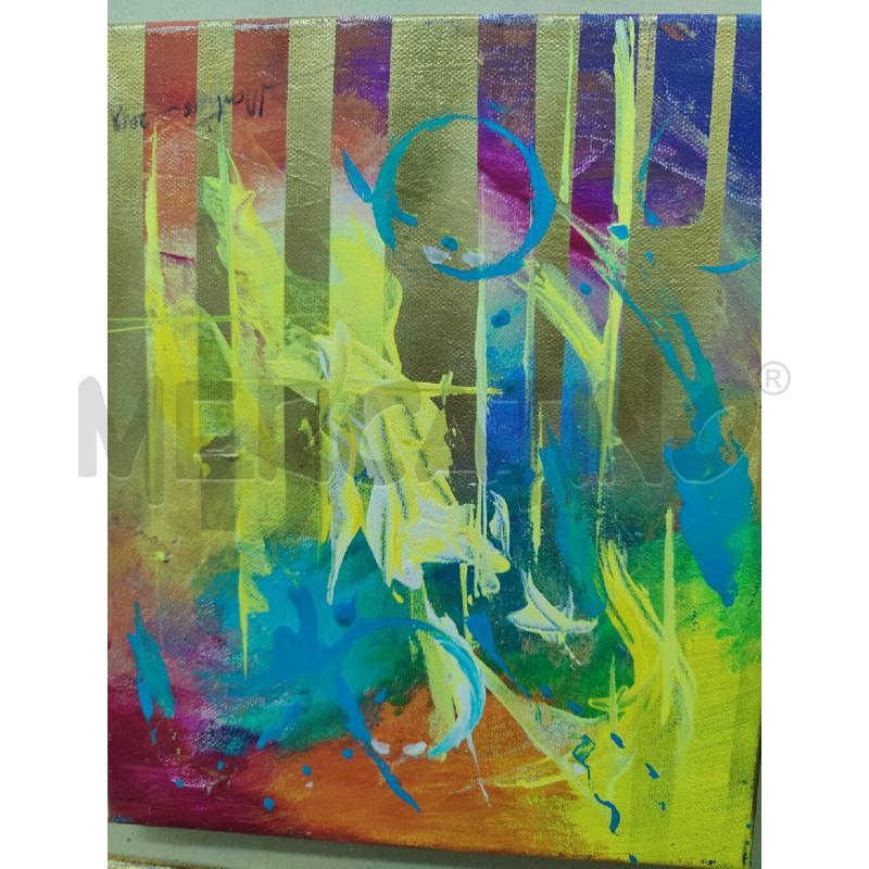 QUADRO OLIO SU TELE MARTIS I PENSIERI  33X42 | Mercatino dell'Usato Leini' 2