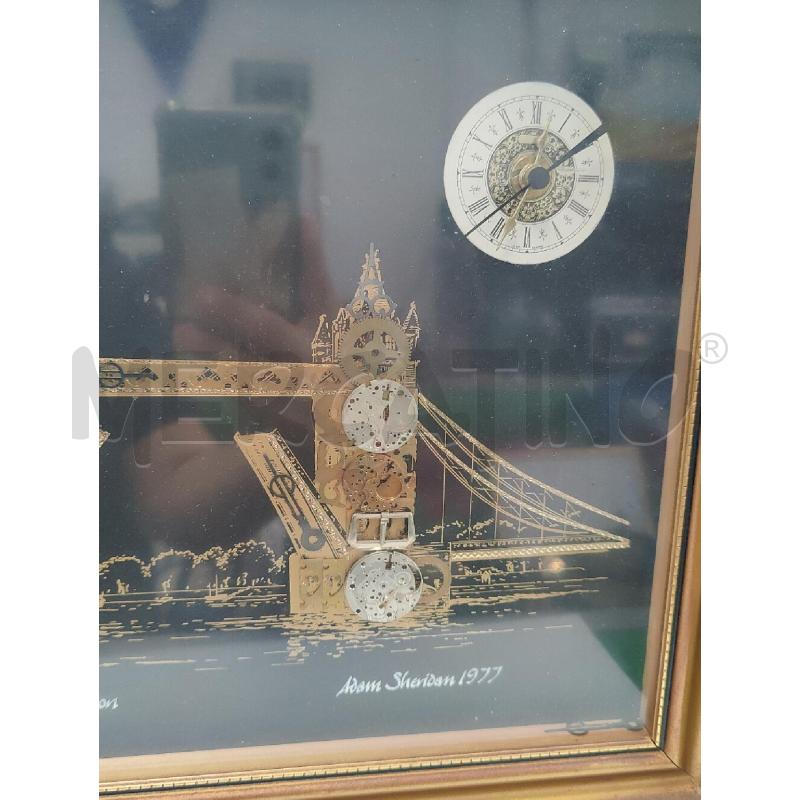 QUADRO OROLOGIO COLLAGE  | Mercatino dell'Usato Leini' 2