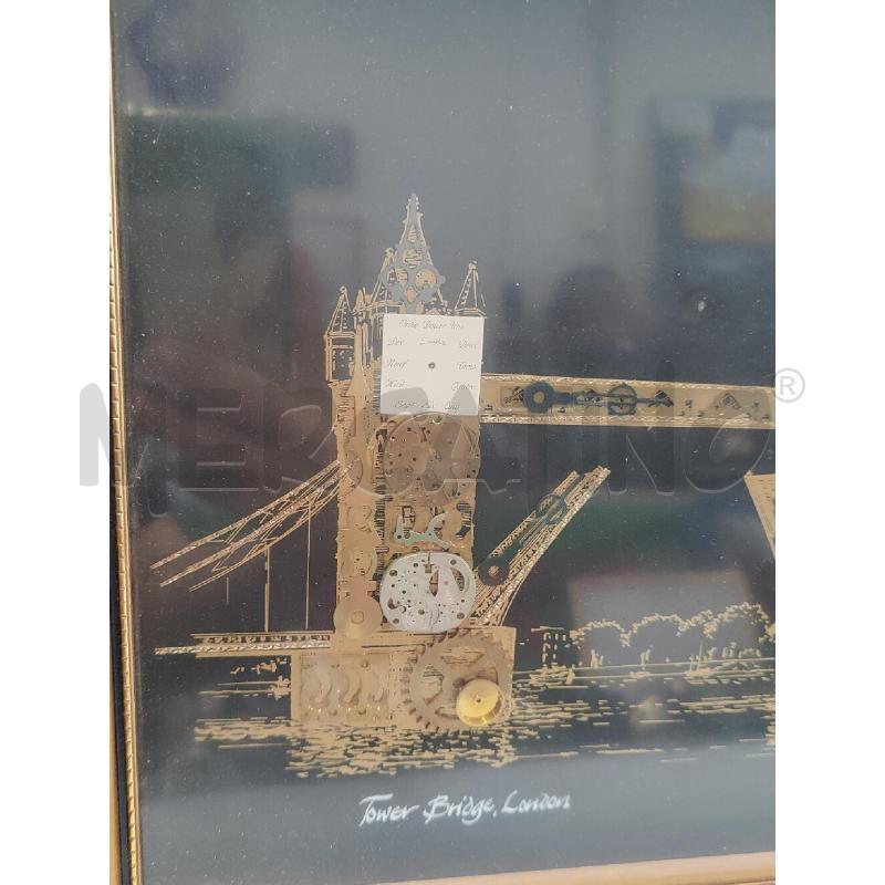 QUADRO OROLOGIO COLLAGE  | Mercatino dell'Usato Leini' 3