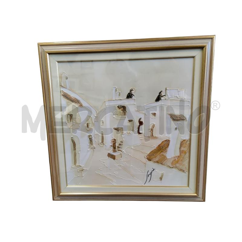 QUADRO PAESAGGIO CITTADINO | Mercatino dell'Usato Leini' 1