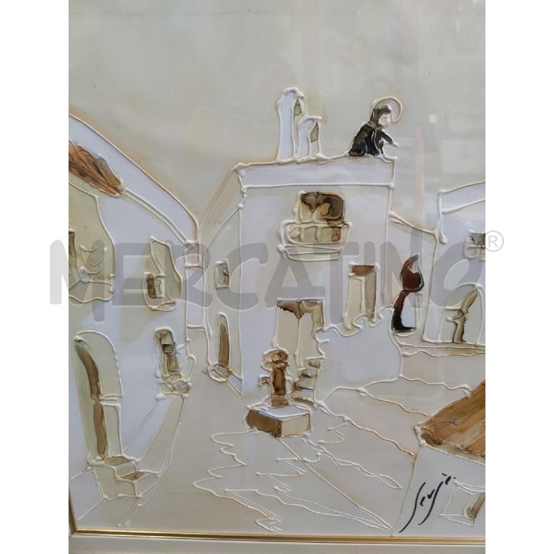 QUADRO PAESAGGIO CITTADINO | Mercatino dell'Usato Leini' 3
