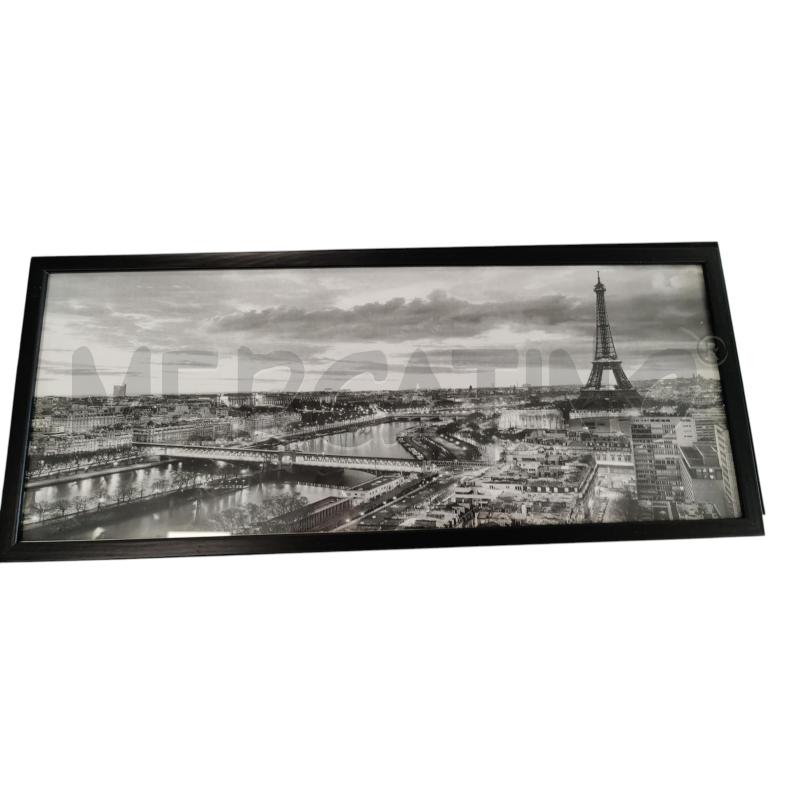 QUADRO PARIGI DI NOTTE MIS 52X 22 | Mercatino dell'Usato Leini' 1