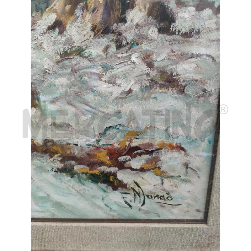 QUADRO PITTORE MANAO 76X96 | Mercatino dell'Usato Leini' 3