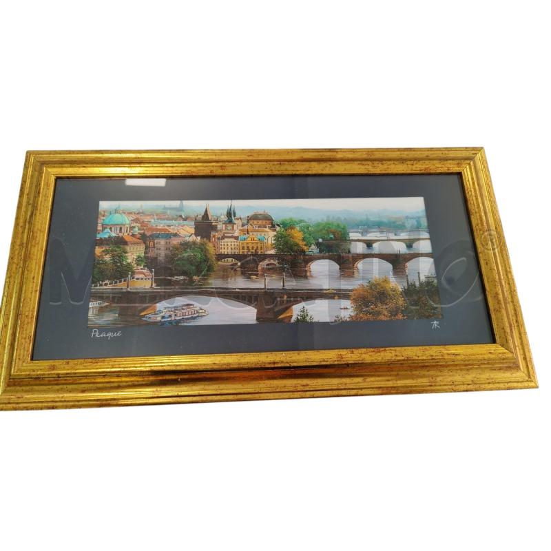 QUADRO PRAGA MIS 53 X 28 | Mercatino dell'Usato Leini' 1