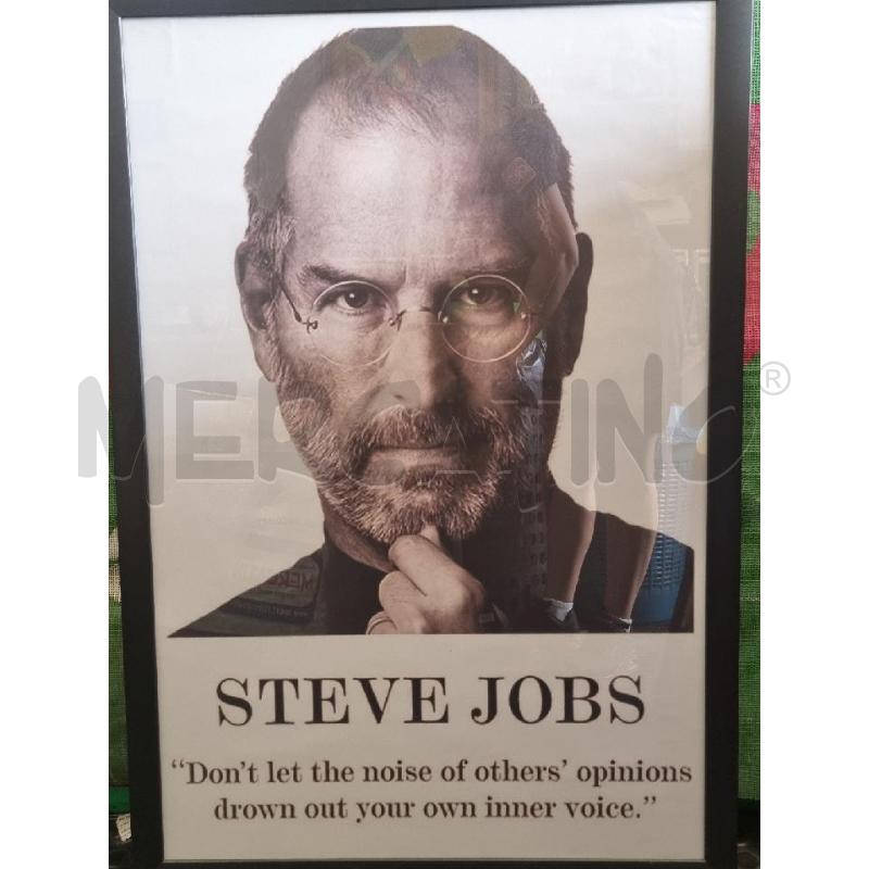 QUADRO STEVE JOBS  MIS 96X66 | Mercatino dell'Usato Leini' 1