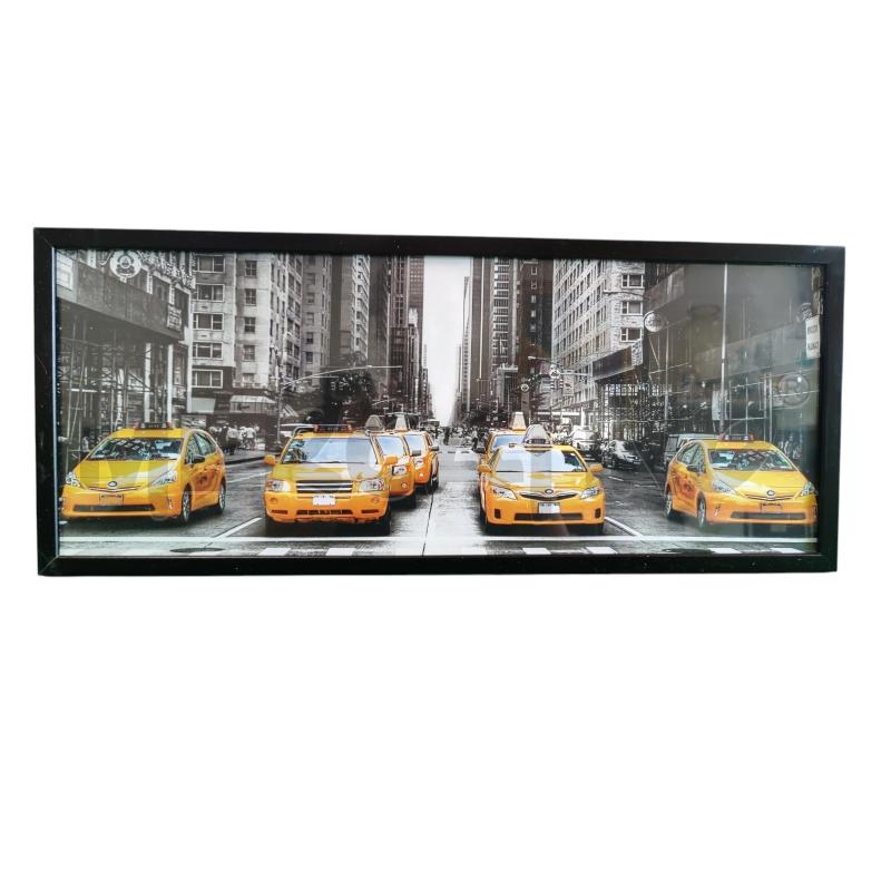 QUADRO TAXI NEW YORK MIS 52 X 22 | Mercatino dell'Usato Leini' 1