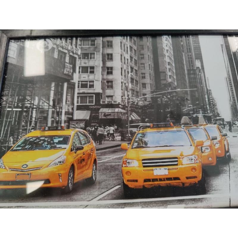 QUADRO TAXI NEW YORK MIS 52 X 22 | Mercatino dell'Usato Leini' 2