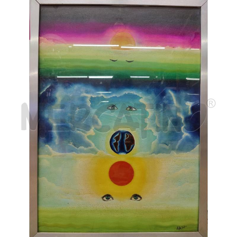 QUADRO UNIVERSO 74X54 | Mercatino dell'Usato Leini' 1