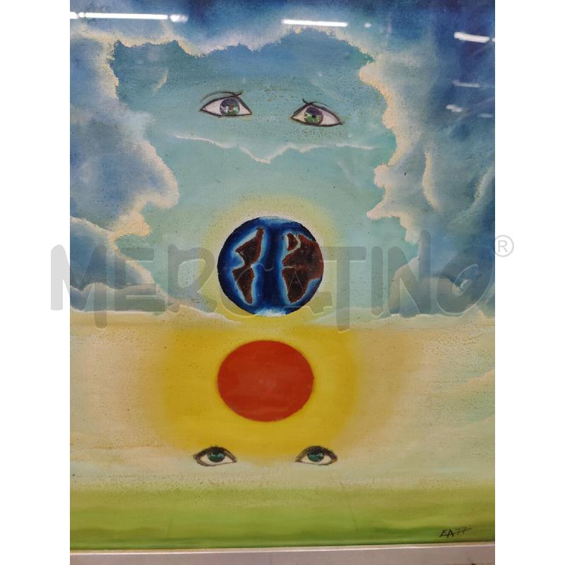 QUADRO UNIVERSO 74X54 | Mercatino dell'Usato Leini' 3