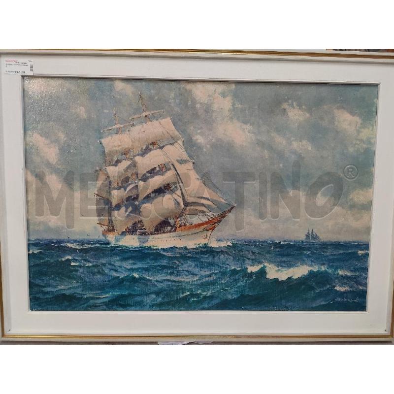 QUADRO VECCHIO VELIERO | Mercatino dell'Usato Leini' 1
