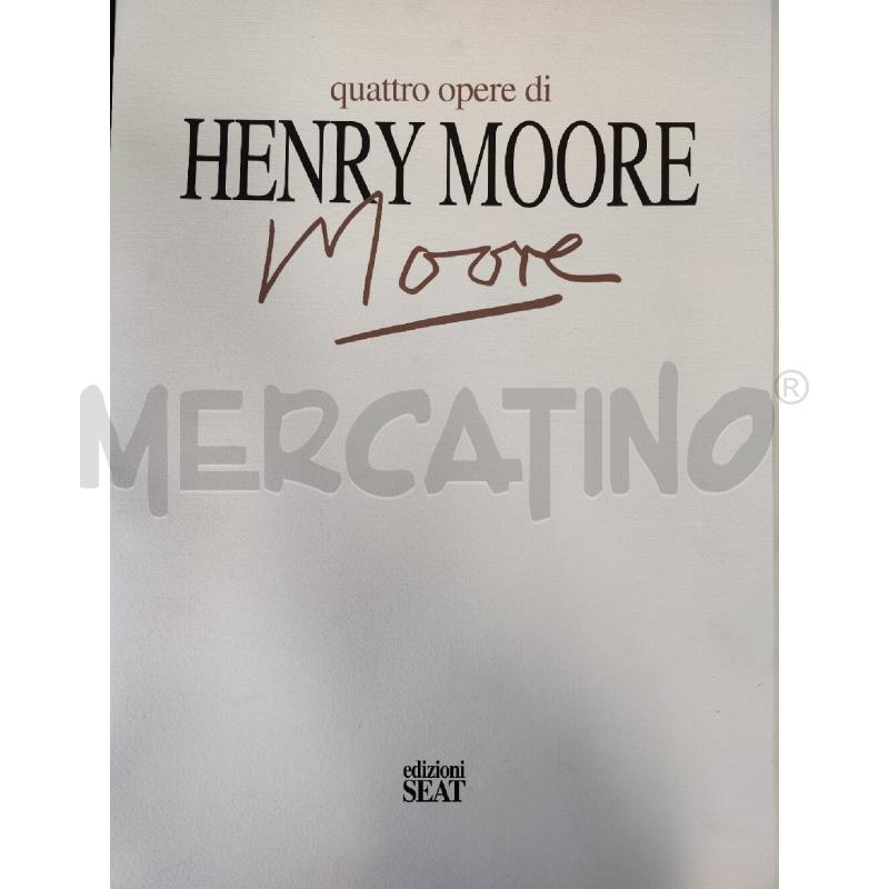 QUATRO OPERE DI HENRY MOORE | Mercatino dell'Usato Leini' 1