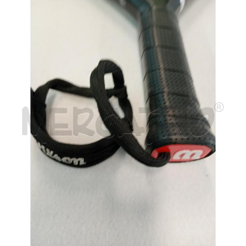 RACCHETTA PADEL WILSON DEFY 365 G ORO E NERA  | Mercatino dell'Usato Leini' 4