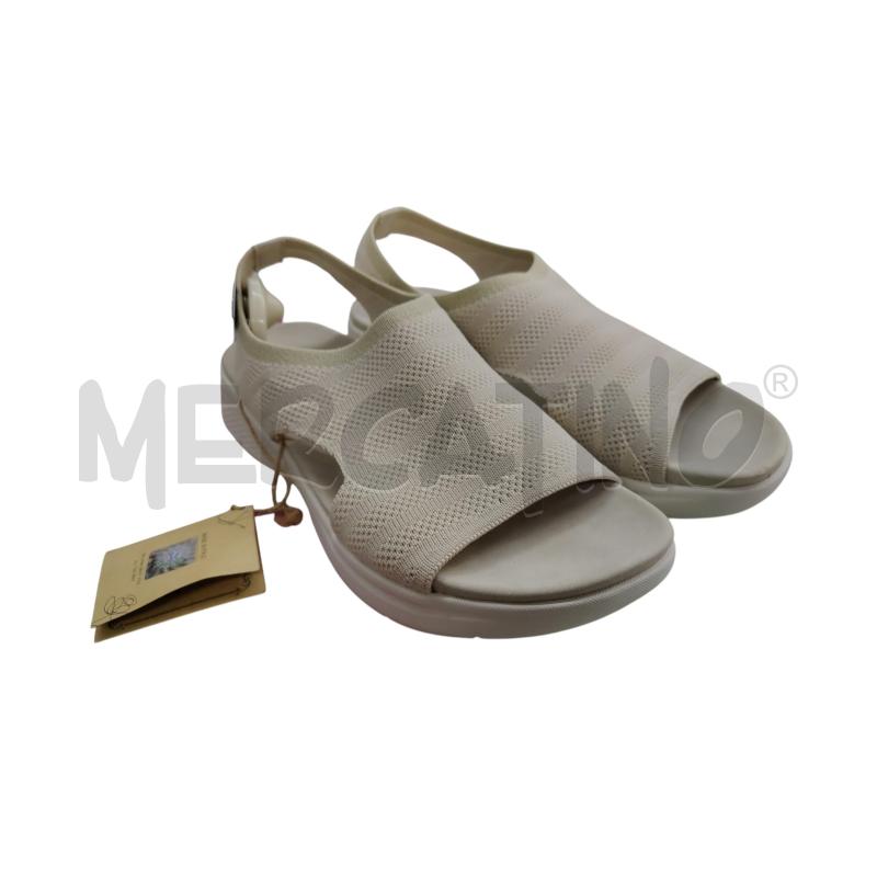SANDALI DONNA BEIGE  | Mercatino dell'Usato Leini' 1