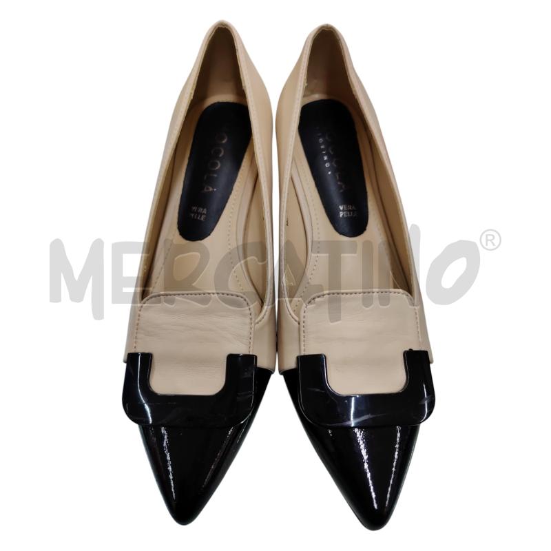 SCARPE DONNA CHOCOLA VERA PELLE  | Mercatino dell'Usato Leini' 2