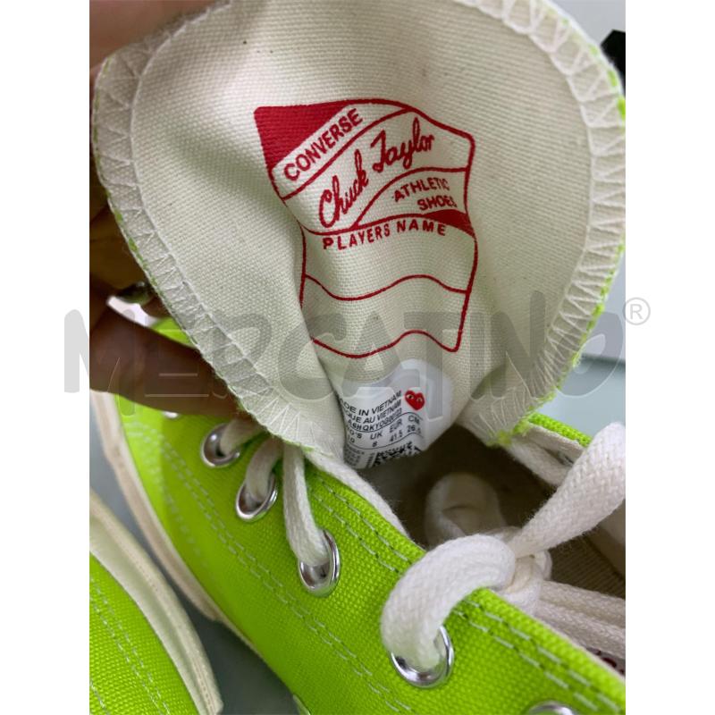 SCARPE UNISEX CONVERSE CHUCK 70 VERDE LIME | Mercatino dell'Usato Leini' 3