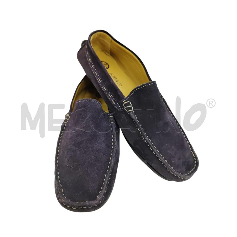 SCARPE UOMO  MOCASSINO ALTER & GO BLU | Mercatino dell'Usato Leini' 1